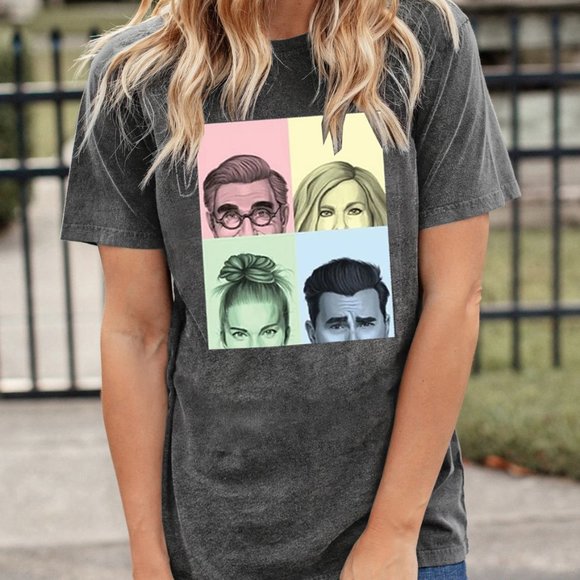 Schitts Creek Colorful Cast Graphic Tee - Picture 4 of 4